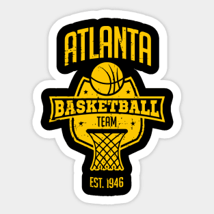 Atlanta Hawks Georgia Basketball TeamAtlanta Hawks Sticker